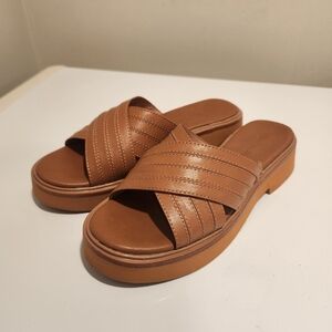 Madewell Brown Leather Sandals